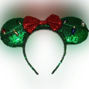 Christmas Holiday Minnie Mouse Ears